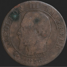 France - 1856 K - 5 Cts -...