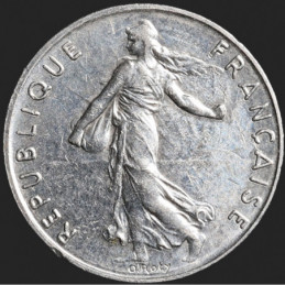France - 1983 - 1/2 Franc -...