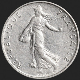 France - 1967 - 1/2 Franc -...