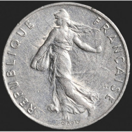 France - 1977 - 1/2 Franc -...