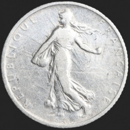 France - 1909 - 1 Franc 9...