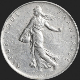 France - 1967 - 1 Franc -...