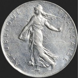 France - 1977 - 1 Franc -...