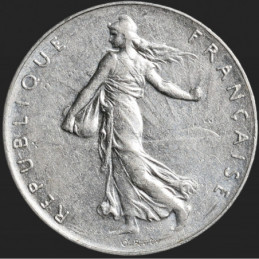 France - 1976 - 1 Franc -...