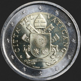 France - 2021 - 2 Euro -...