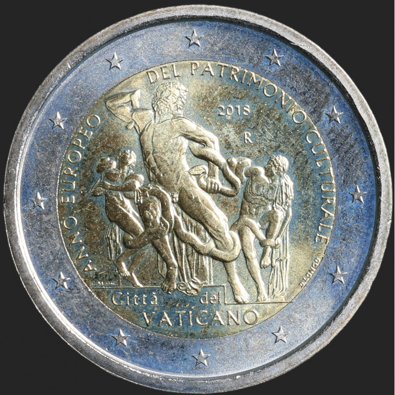 France - 2018 - 2 Euro - Vatican