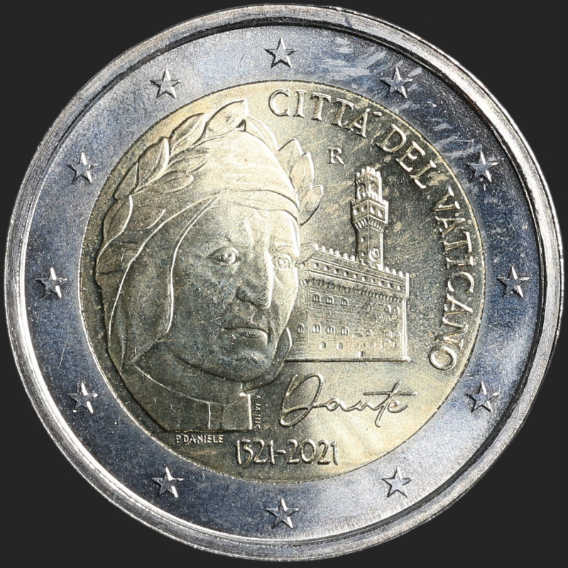 France - 2021 - 2 Euro - Vatican