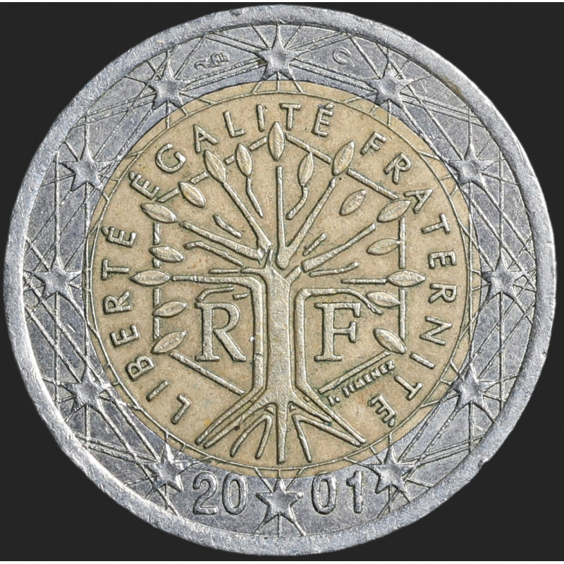 France - 2001 - 2 Euro - France
