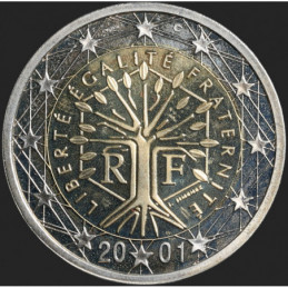 France - 2001 - 2 Euro -...