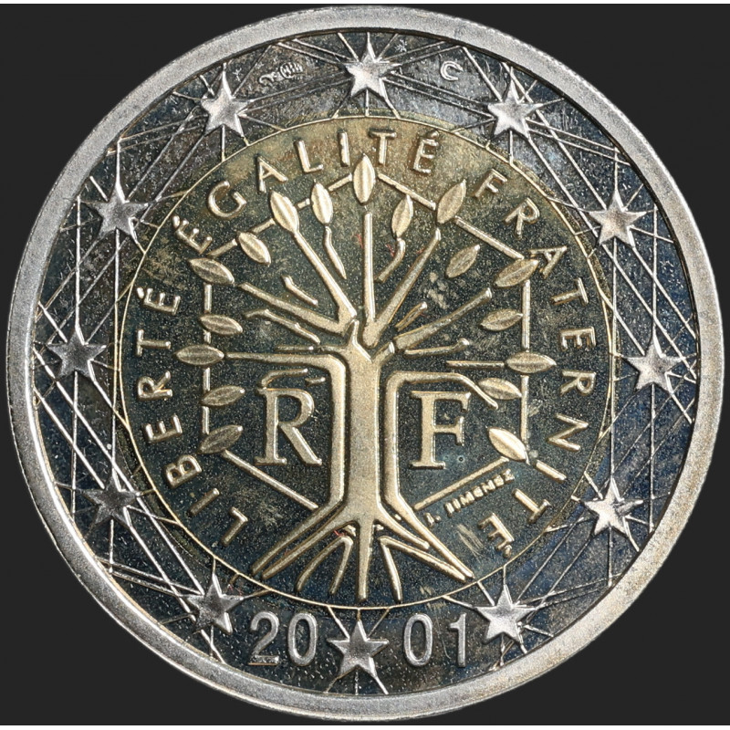 France - 2001 - 2 Euro - France