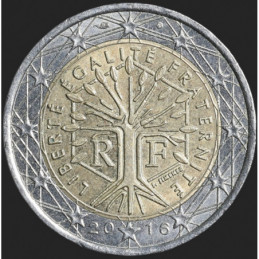 France - 2016 - 2 Euro -...