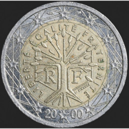 France - 2000 - 2 Euro -...