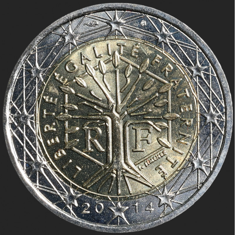 France - 2014 - 2 Euro - France
