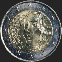 France - 2015 - 2 Euro -...
