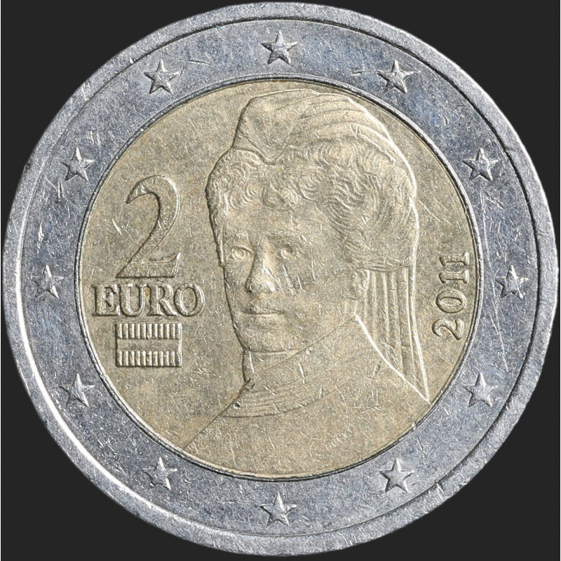 France - 2011 - 2 Euro - Autriche