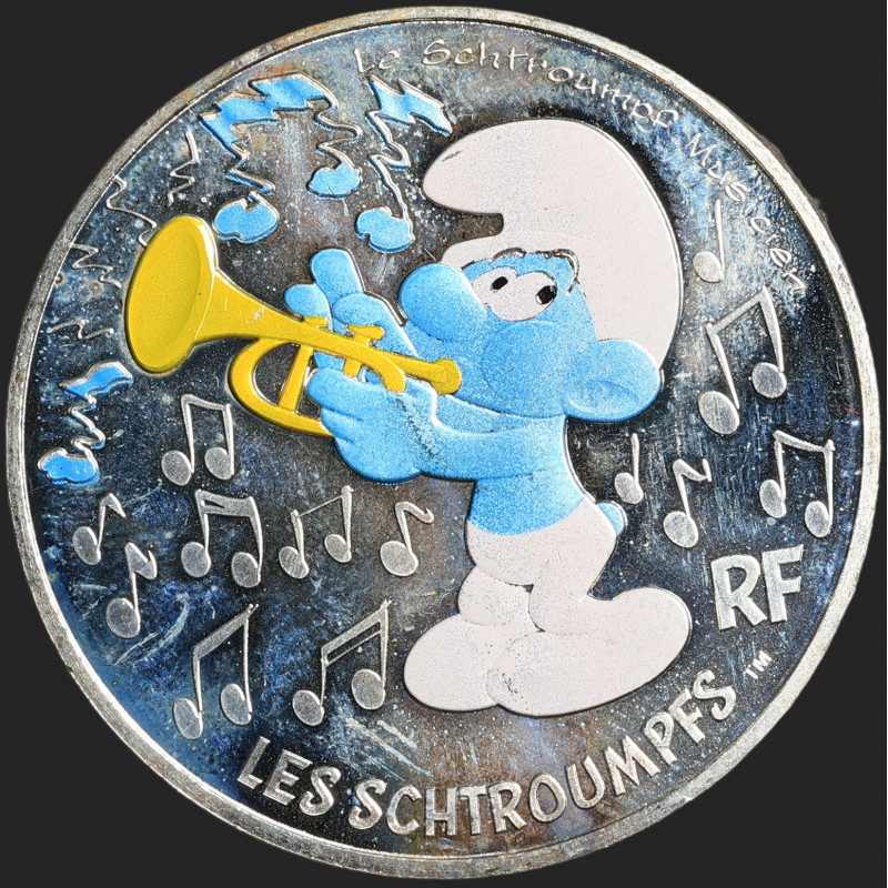 France - 2010 - 10 Euro - Silver - Martinique