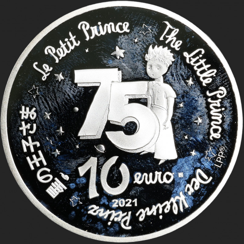 France - 2021 - 10 Euro - Silver - Petit Prince