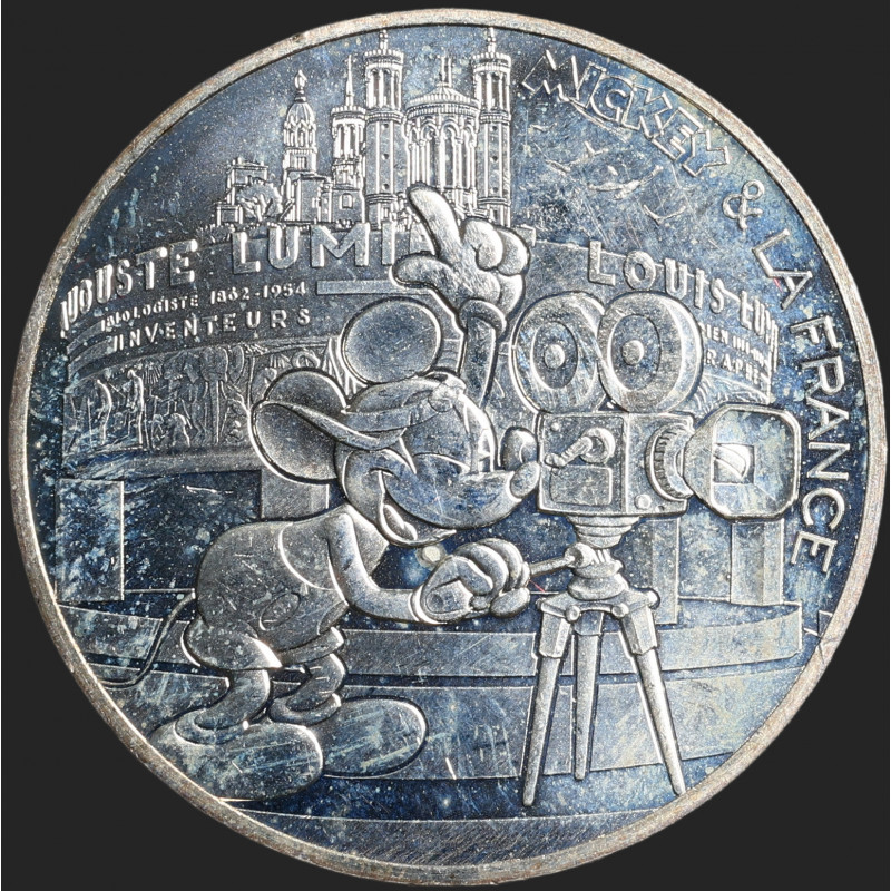 France - 2018 - 10 Euro - Silver - Mickey