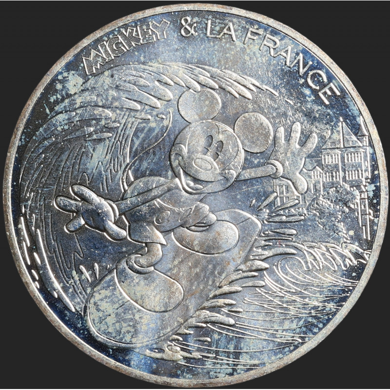 France - 2018 - 10 Euro - Silver - Mickey