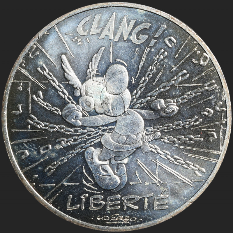 France - 2015 - 10 Euro - Silver - Asterix