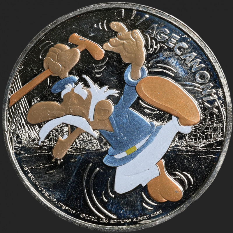 France - 2022 - 10 Euro - Silver - Asterix