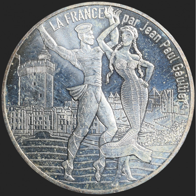 France - 2017 - 10 Euro - Silver - Jean Paul Gaultier