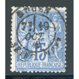 Sage 15 c. Bleu - Rouen 19...