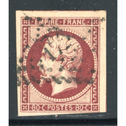 YT 17 A - Oblitere Carmin...