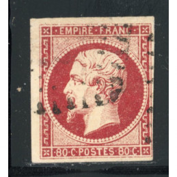 YT 17 - Oblitere Signe Cote...