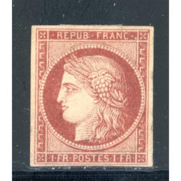YT 6 A - Neuf * Rouge Brun...