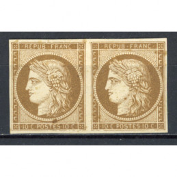 YT 1 - Neuf (*) Bistre Brun...