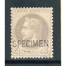 YT 27 Bc - Neuf * SPECIMEN...