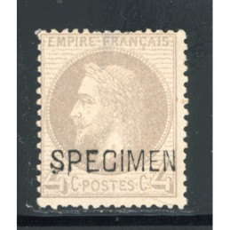 YT 27 Bc - Neuf * SPECIMEN...