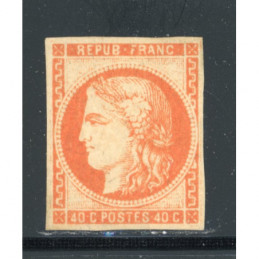 YT 48 a - Neuf * Orange Vif...