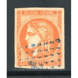 YT 48 - Oblitere Ancre Bleu...
