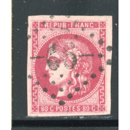 YT 49 b - Oblitere Rose Vif...