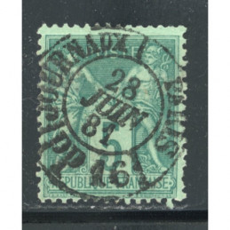 YT 75 - N sous U - Oblitere...