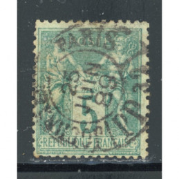 YT 75 - N sous U - Oblitere...