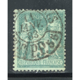 YT 75 - N sous U - Oblitere...