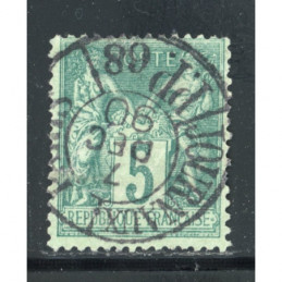 YT 75 - N sous U - Oblitere...