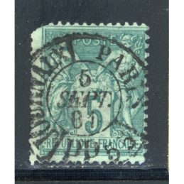 YT 75 - N sous U - Oblitere...