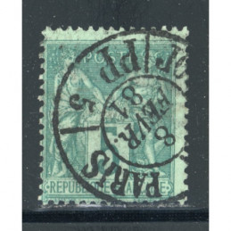 YT 75 - N sous U - Oblitere...