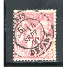 YT 71 Oblitéré Cachet Paris...