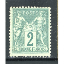 YT 74 Neuf (*) Cote 50 Euros