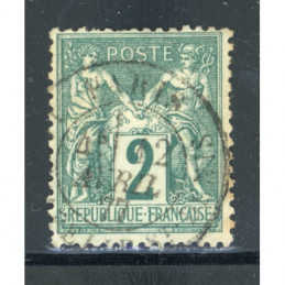 YT 74 Oblitéré Cachet a...