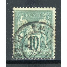 YT 76 Oblitéré Cachet a...