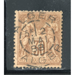 YT 80 Oblitéré Cachet a...
