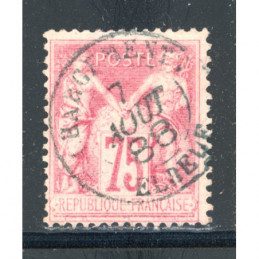YT 81 Oblitéré Cachet a...