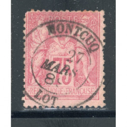 YT 81 Oblitéré Cachet a...