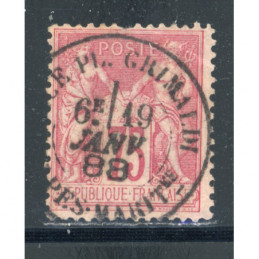 YT 81 Oblitéré Cachet a...